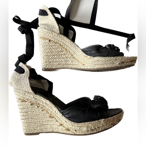 Vince Camuto Lace Up Wedge - Picture 3 of 10